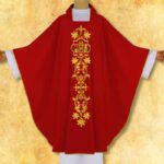 Embroidered Chasuble "IHS in a Frame"