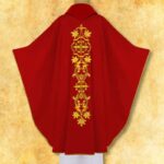 Embroidered Chasuble "IHS in a Frame"