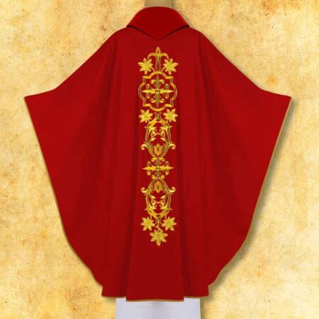 Embroidered Chasuble "IHS in a Frame"