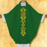 Embroidered Chasuble "IHS in a Frame"