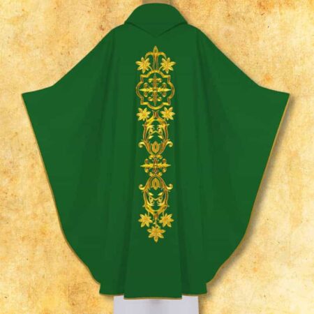 Embroidered Chasuble "IHS in a Frame"
