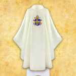 Embroidered chasuble "St. John Paul II"