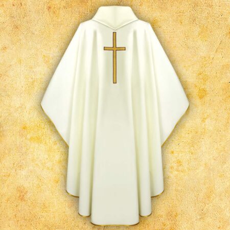 Embroidered chasuble "Jesus, I Trust in You"