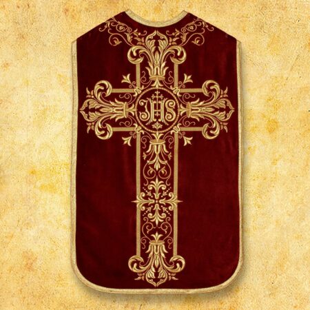 Embroidered Roman Chasuble "Homilia"