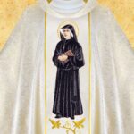 Chasuble with Embroidered Image of St. Faustina