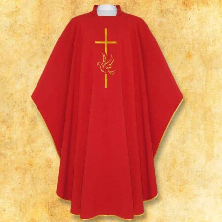 Embroidered chasuble "Holy Spirit"