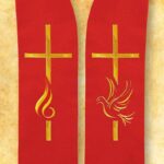 Embroidered lectern "Holy Spirit"