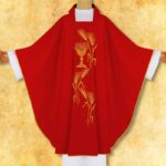 Embroidered chasuble "Chalice with Ears of Corn"