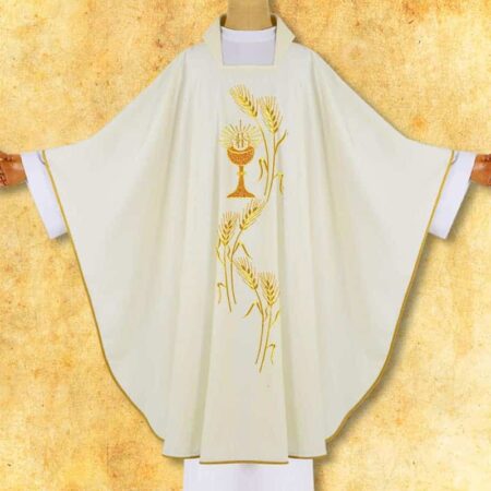 Embroidered Chasuble "Chalice with Ears of Corn"