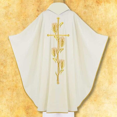 Embroidered Chasuble "Chalice with Ears of Corn"