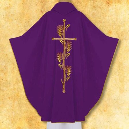 Embroidered Chasuble "Chalice with Ears of Corn"