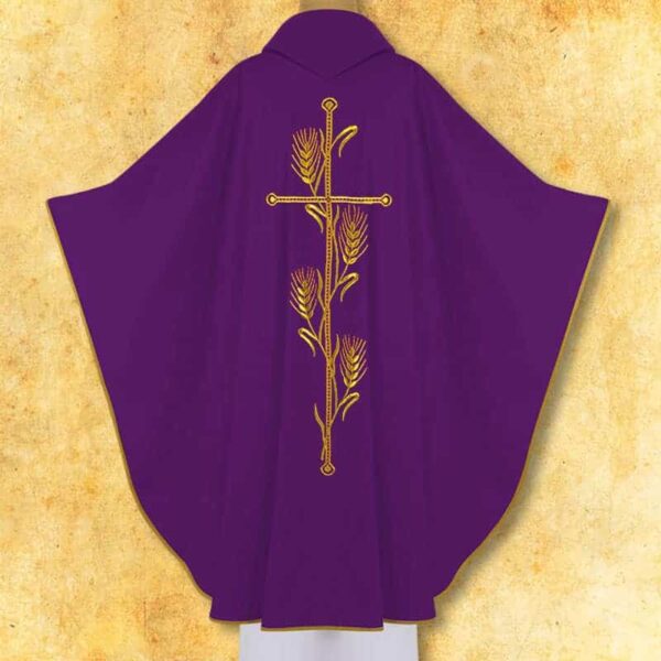 Embroidered Chasuble "Chalice with Ears of Corn"