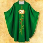 Embroidered Chasuble "Alpha Omega"