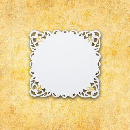 Embroidered napkin "Chalice" 45x45