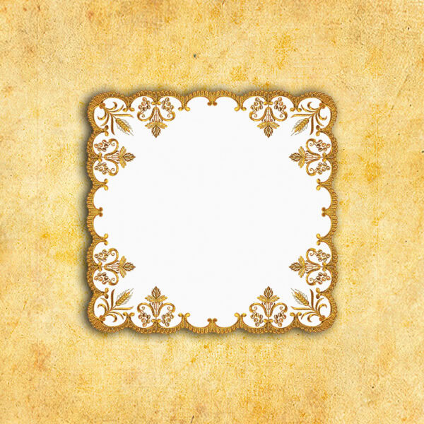 Embroidered napkin "Italian Gold" 45x45