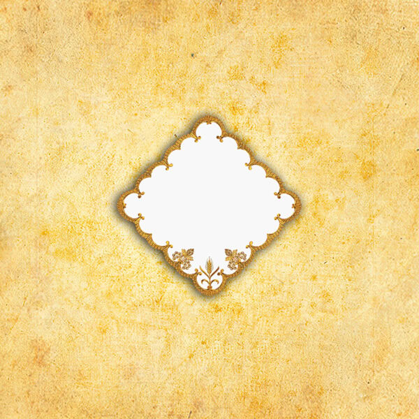 Embroidered napkin "Italian Gold" 45x45