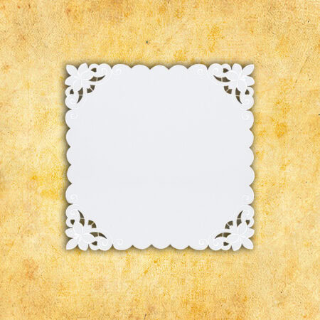 Embroidered napkin "White Lily" 45x45