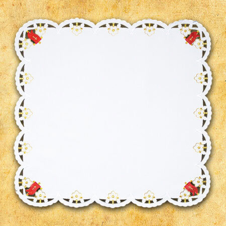 Embroidered napkin "Lamb" 95x95