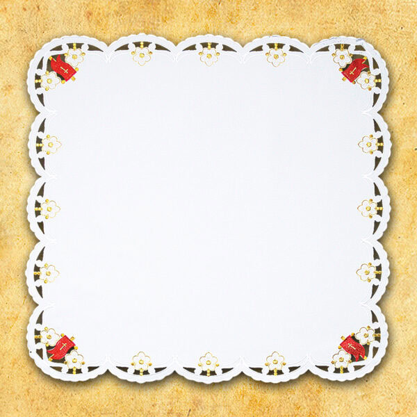 Embroidered napkin "Lamb" 95x95