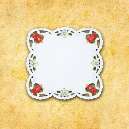 Embroidered napkin "Lamb" 45x45