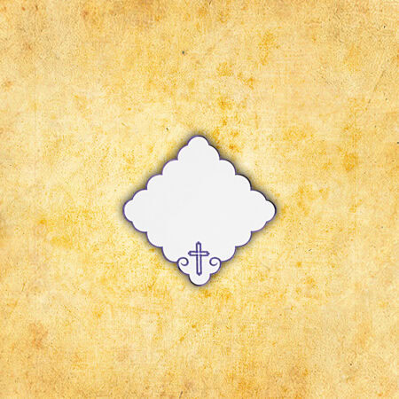 Embroidered napkin "Purple Grapes" 45x45