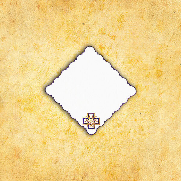 Embroidered napkin "Thorns Crosses" 45x45