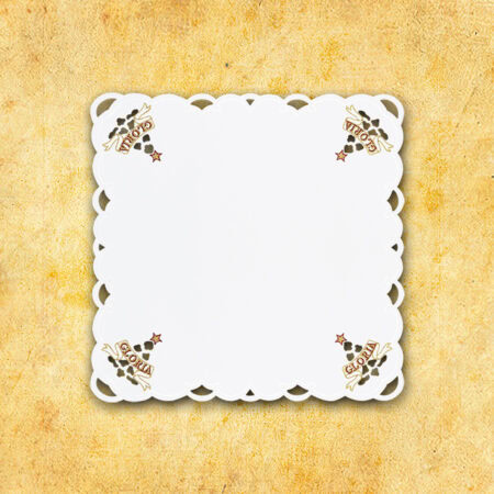 Embroidered napkin "Gloria" 45x45