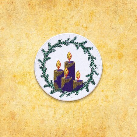 Embroidered appliqué "Wedding"