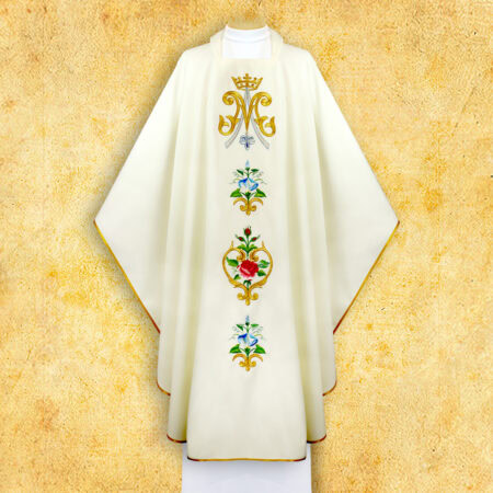 Embroidered lace "Santa Madonna"