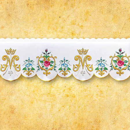 Embroidered lace "Santa Madonna"