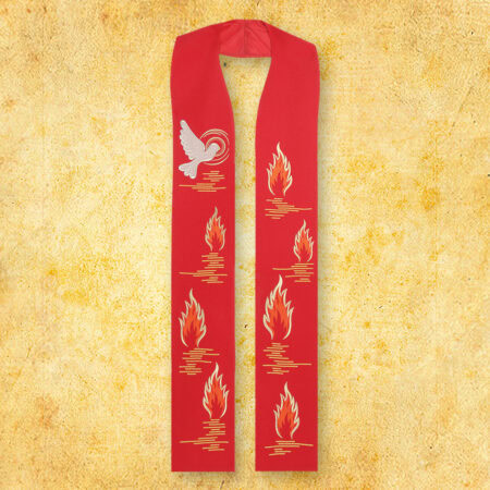 Embroidered stole "Holy Spirit"