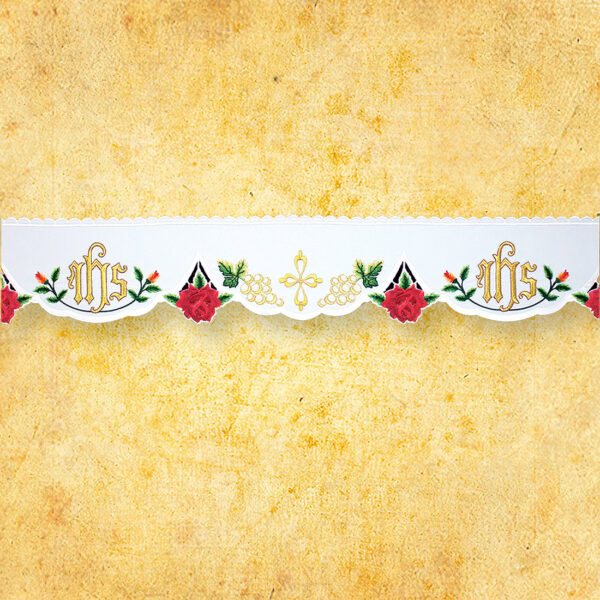 Embroidered lace "Roses"