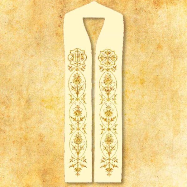 Embroidered Stole "Ihs"
