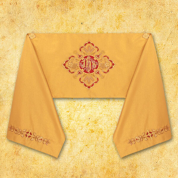 Embroidered shoulder veil "Vaticano"