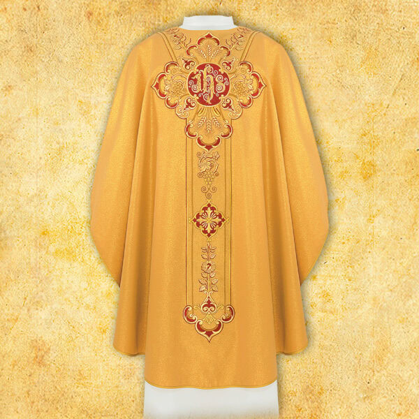 Embroidered chasuble "Vaticano"