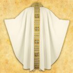 Embroidered chasuble "Roma Gold"