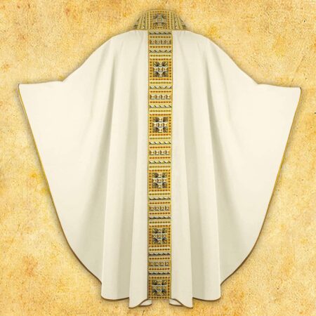 Embroidered chasuble "Roma Gold"