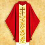 Chasuble with Embroidered Image of "St. George"