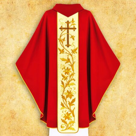 Chasuble with Embroidered Image of "St. George"