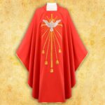 Embroidered chasuble "Holy Spirit"