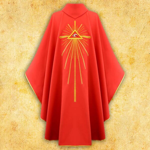 Embroidered chasuble "Holy Spirit"