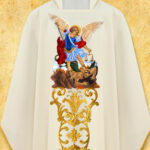 Embroidered chasuble "St. Michael the Archangel"