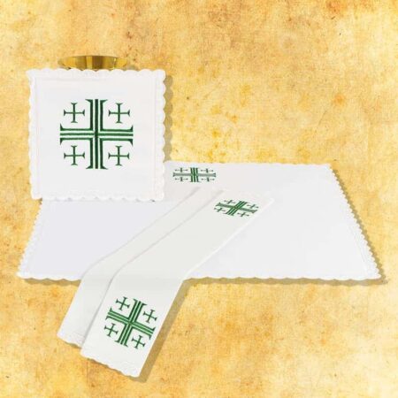 "Jerusalem Crosses" gold chalice underwear