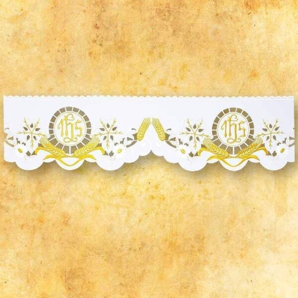 Embroidered lace "Eucharistic"