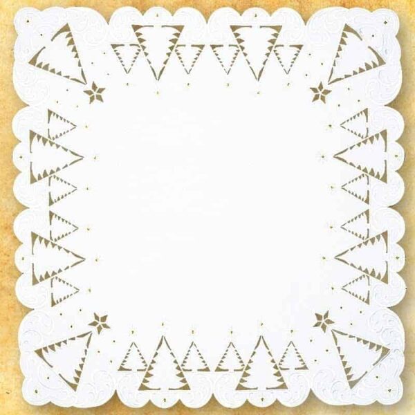 Embroidered Napkin "Nativity Scene" 95X95