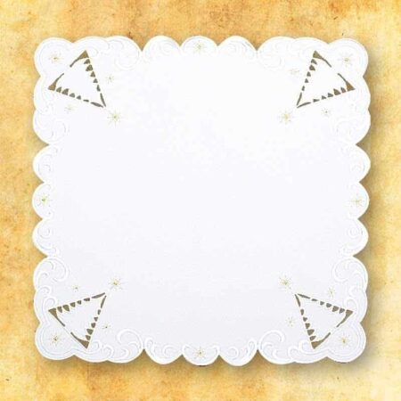 Embroidered napkin "Nativity scene" 45x45