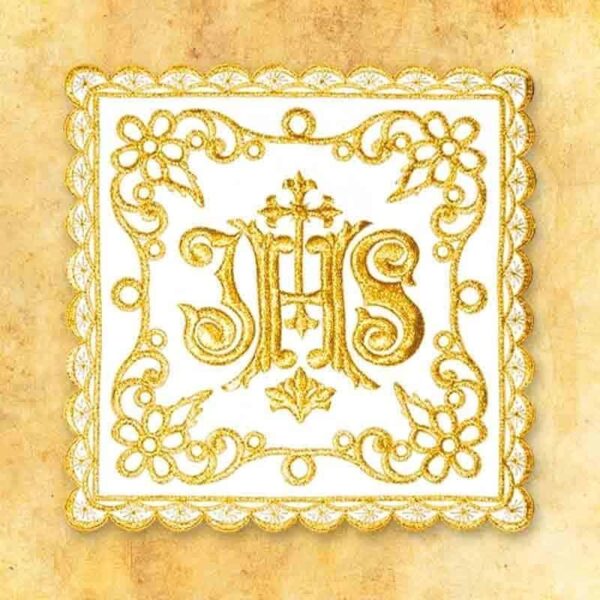 Embroidered White Staff No. 1