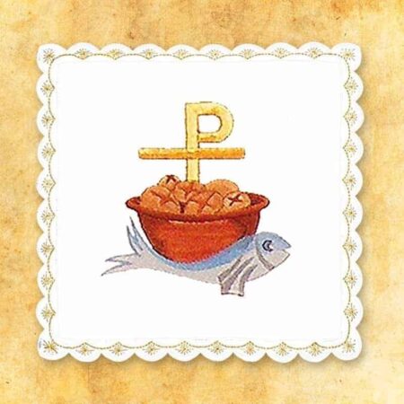 Embroidered White Stick No. 4