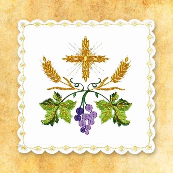 Embroidered White Stick No. 21