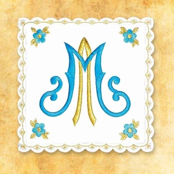 White Embroidered Staff No. 11